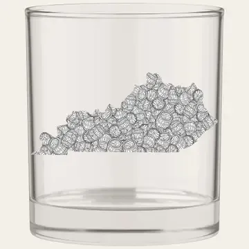 Ky Rocks Glass