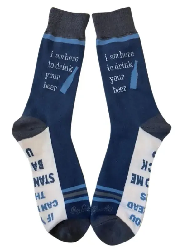 Drink Your Beer Socks