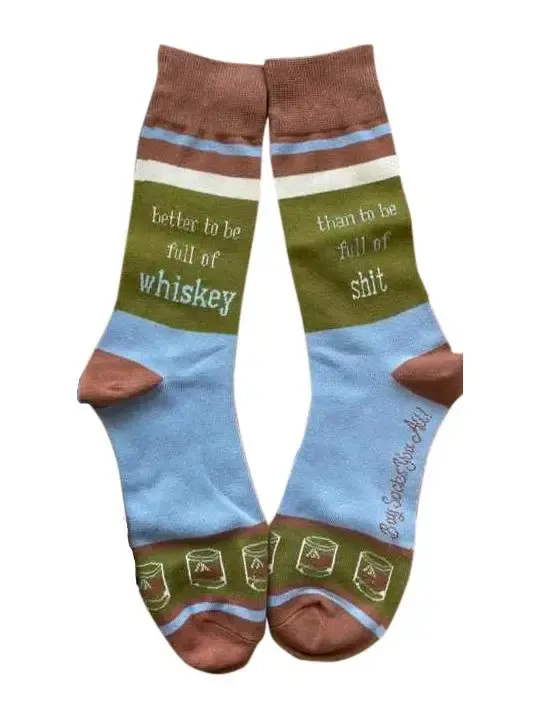 Full Of Whiskey Socks