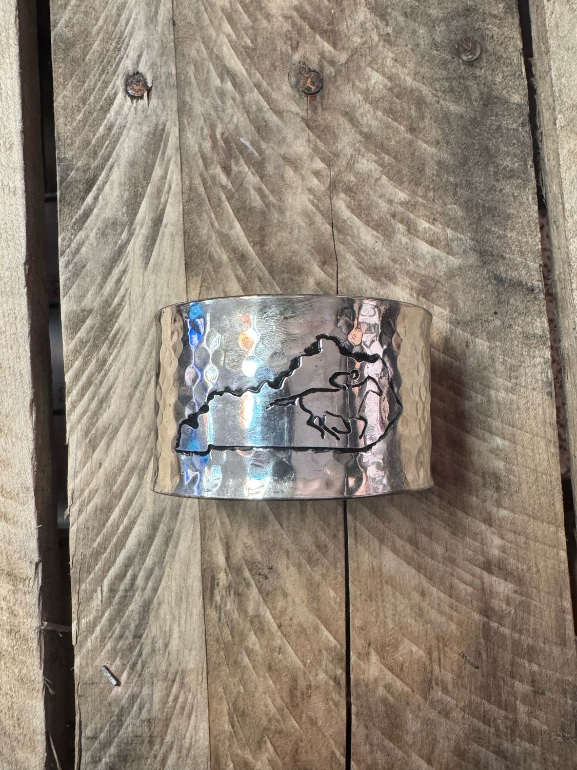 Ky W\ Jockey Sil Cuff Bracelet