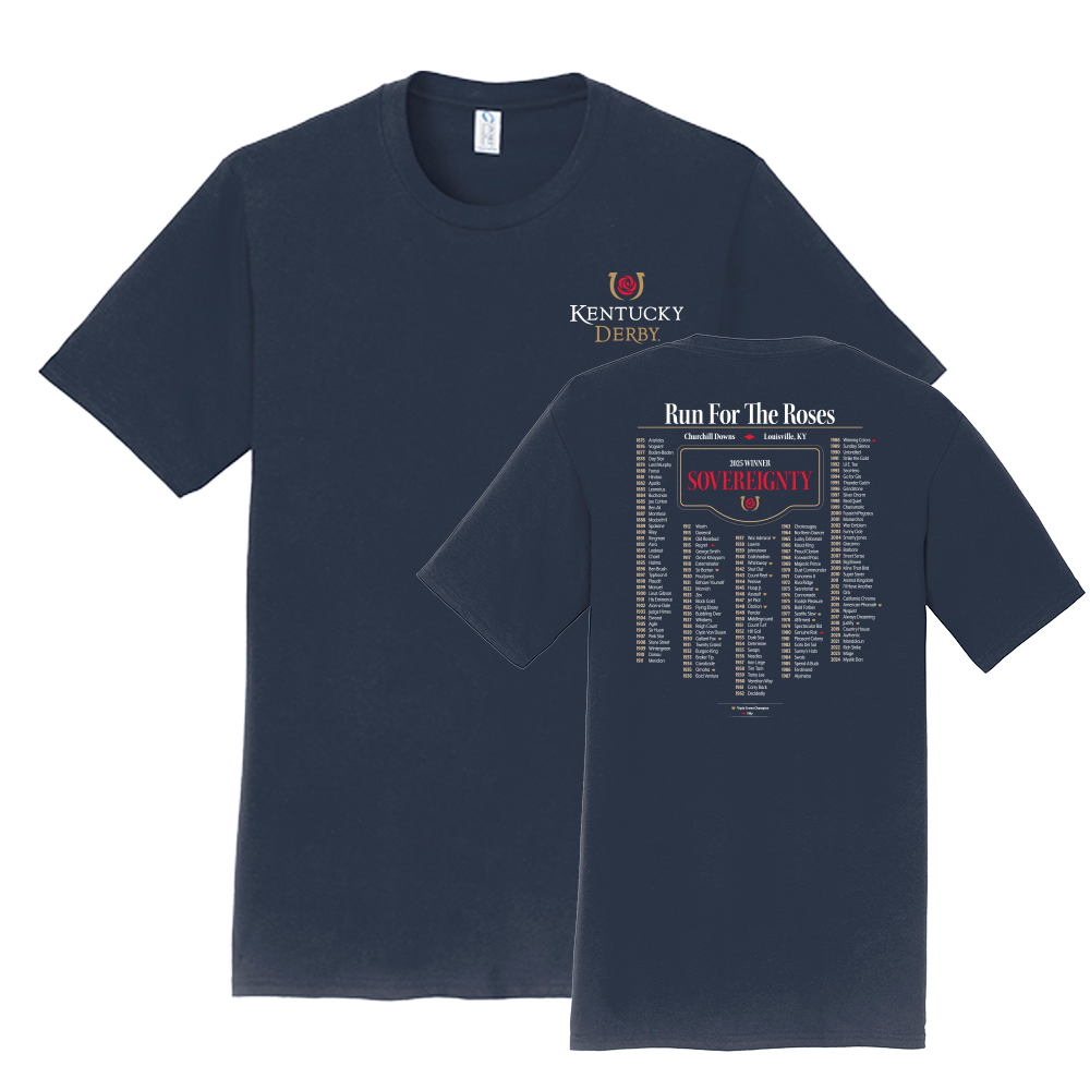 Kentucky Derby Iconic Tee Dark Grey