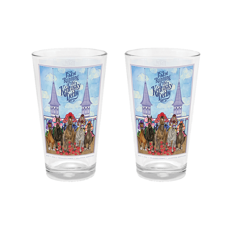 AOD 152 Pint Glass Derby