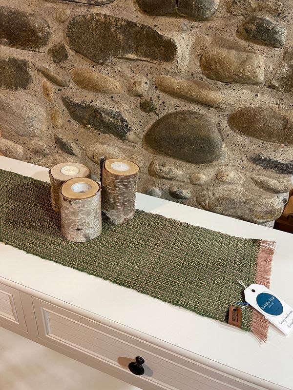 Bright Green Table Runner