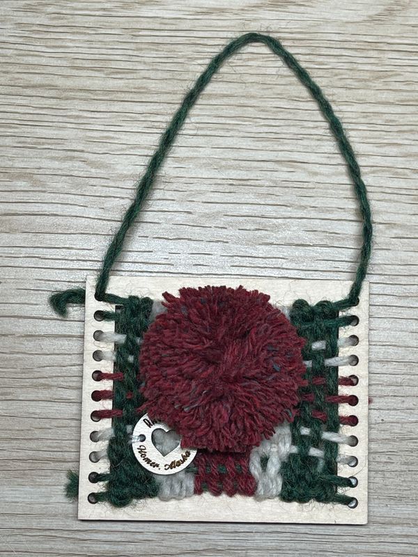 Woven Christmas Ornament