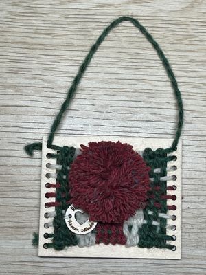 Woven Christmas Ornament