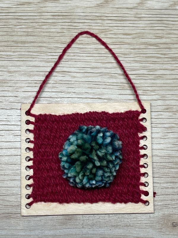 Woven Christmas Ornament