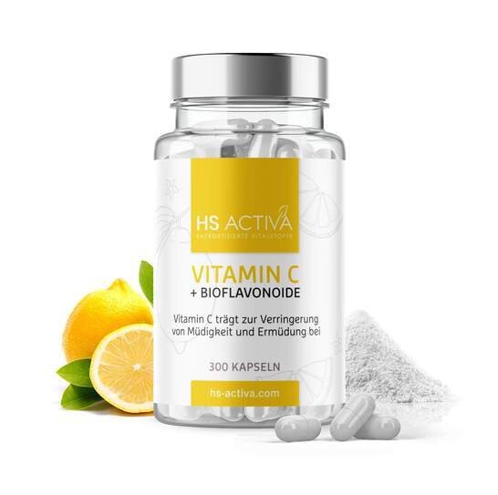 Vitamin C + Bioflavonoide
300 Gramm Vitamin C + Bioflavonoide
300 Gramm