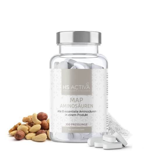 MAP Aminosäuren - Master Amino Acid Pattern
300 Presslinge MAP Aminosäuren - Master Amino Acid Pattern
300 Presslinge