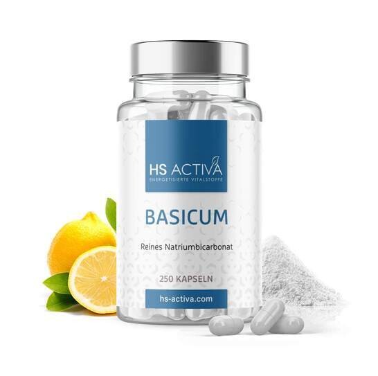 Basicum - reines Natriumbicarbonat
250 Kapseln