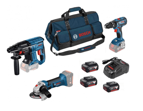 KIT 18V 3 Máquinas Bosch 0615990M0U