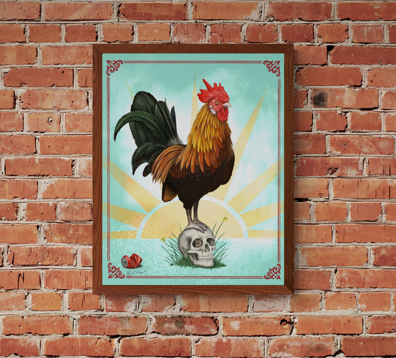 &quot;Mr. Sunny-side Up&quot;  Print