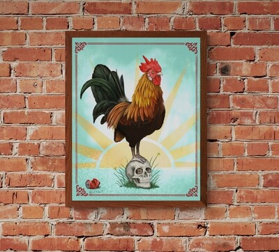 "Mr. Sunny-side Up"  Print