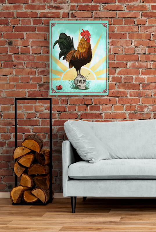 &quot;Mr. Sunny-side Up&quot;  Print