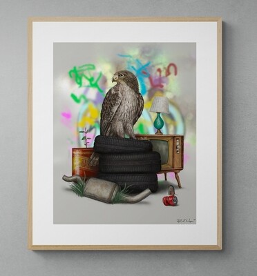 &quot;The Daily Grind&quot;  Print