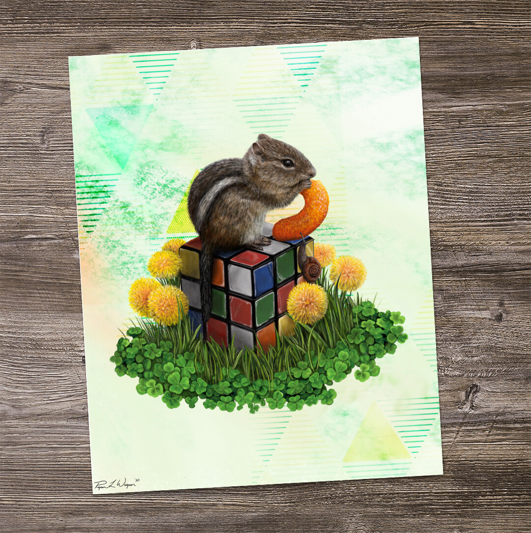 &quot;Simon&quot;  Print