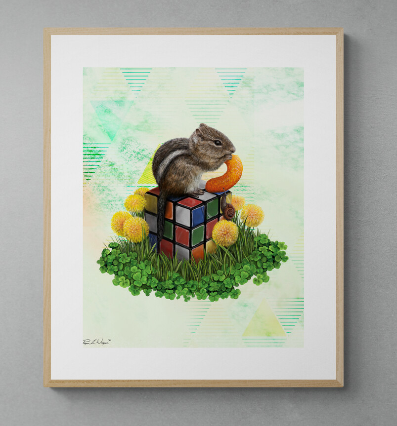 &quot;Simon&quot;  Print