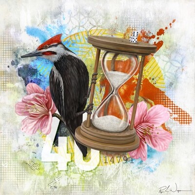 "Precarious Timing"  Limited Edition Print