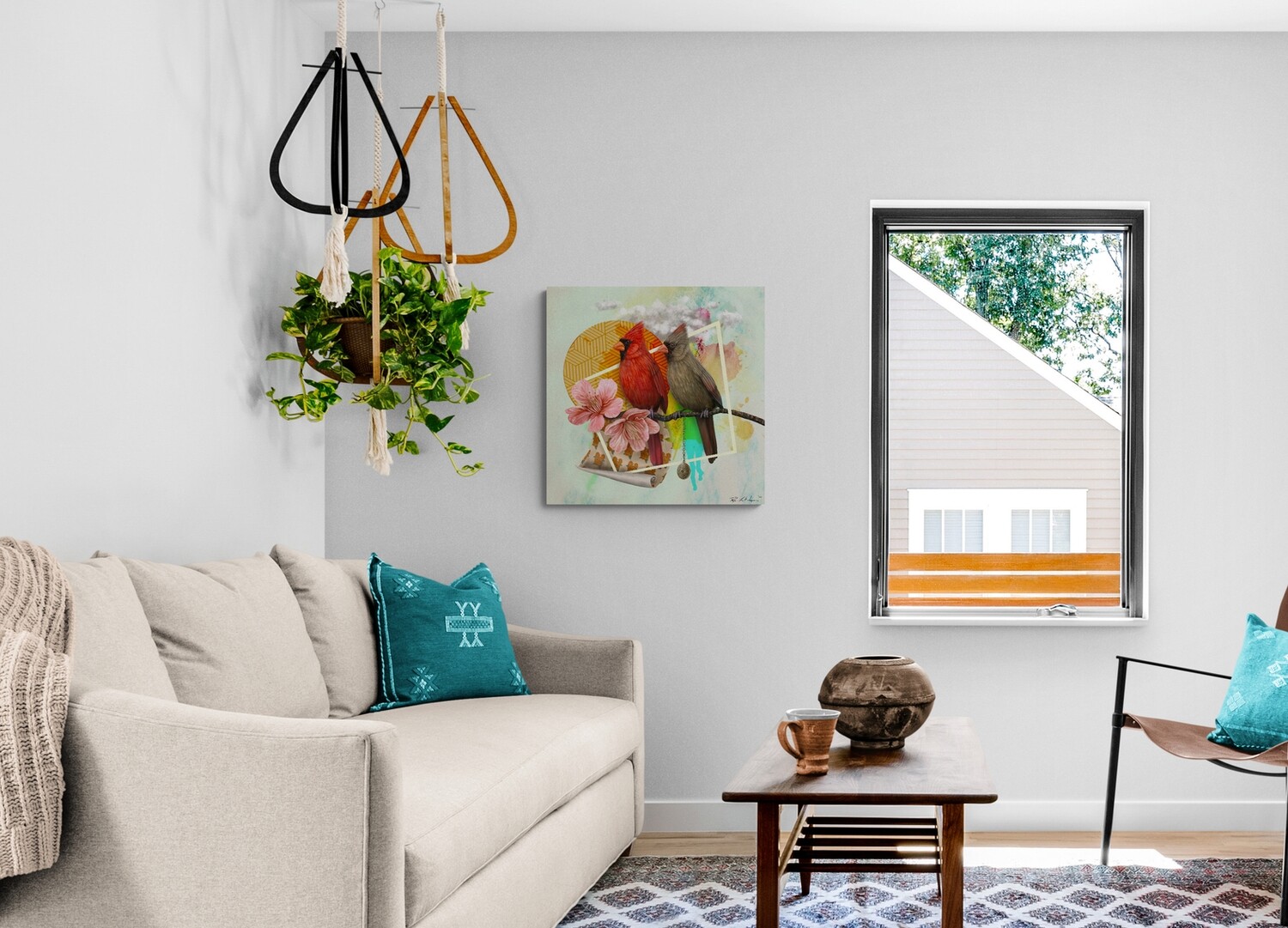 &quot;Lovebirds&quot;  Limited Edition Print