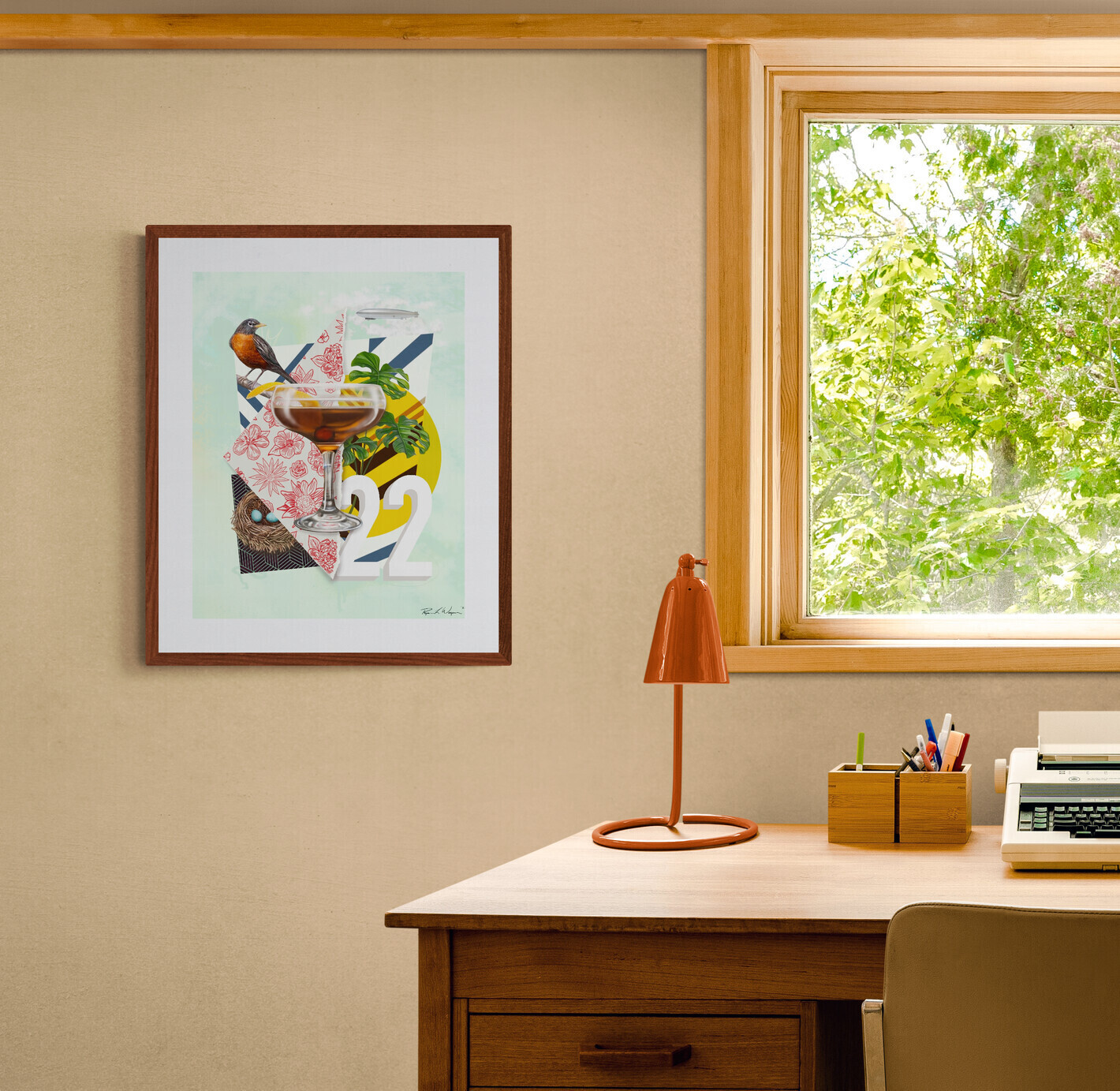 &quot;Bottom&#39;s Up&quot;  Limited Edition Print