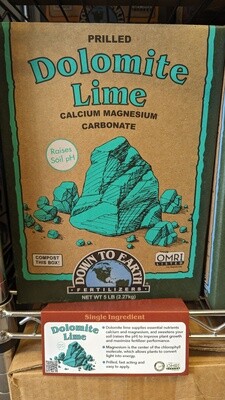 DTE Dolomite Lime, 5 lbs