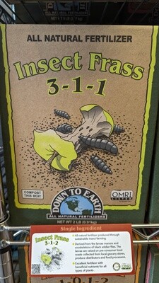 DTE Insect Frass, 2 lbs