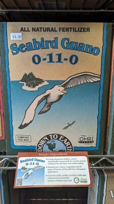 DTE Seabird Guano, 5 lbs