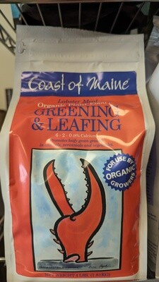 Coast of Maine Greening and Leafing, 4 lbs