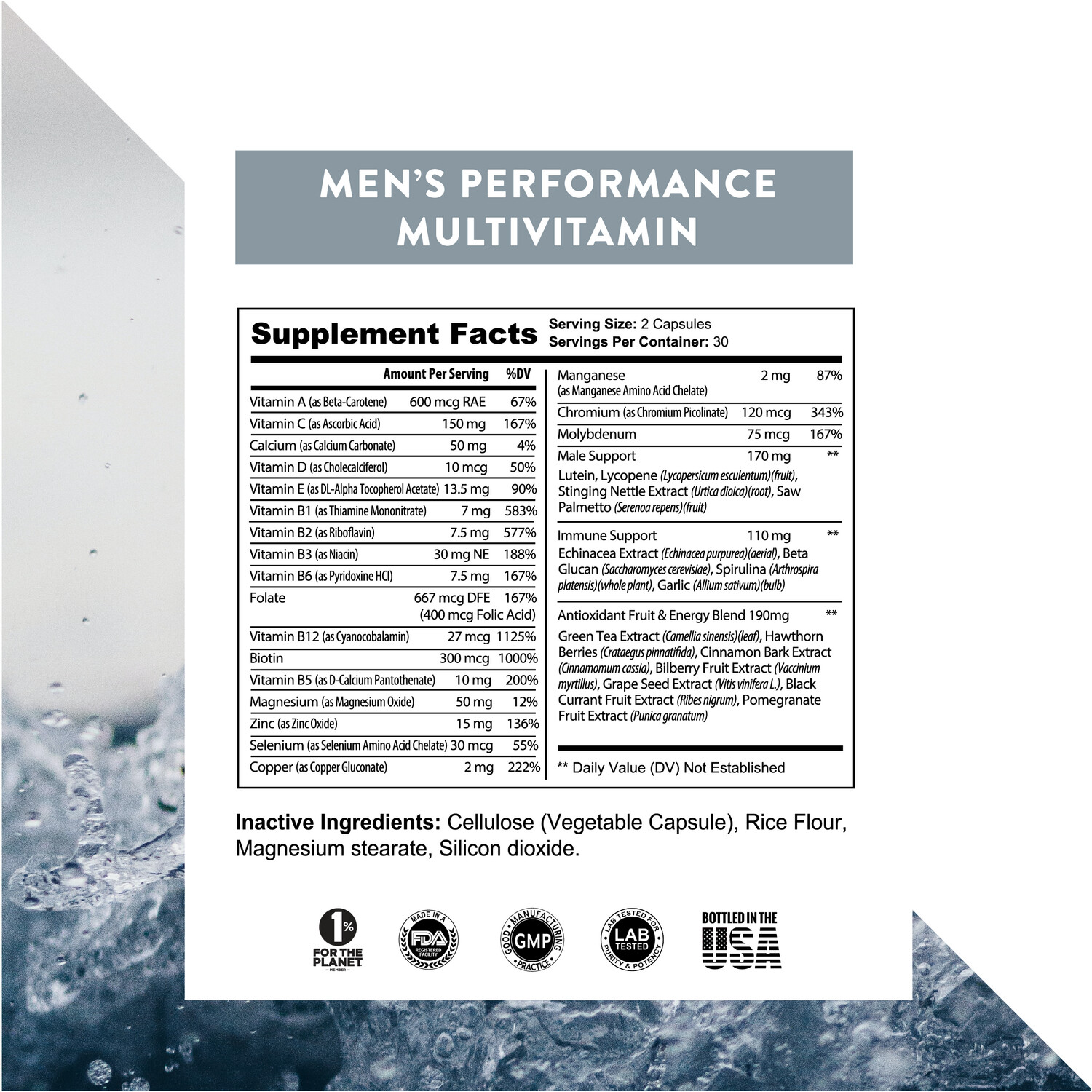 Men&#39;s Performance Daily Multivitamin