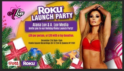 Roku/Holiday Launch Party - No Toy