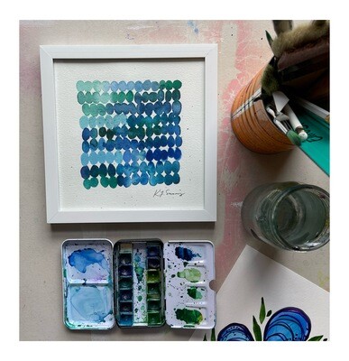 The Collection | Framed Mini Sea Glass
