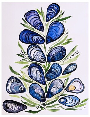 Mussel Tree Giclée Print