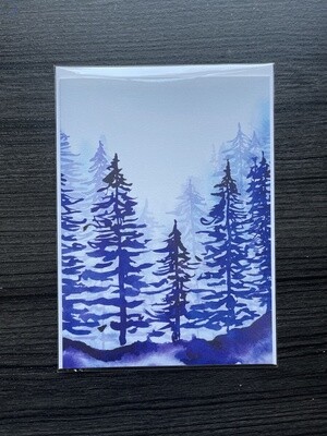 Winter Forest Holiday Cards