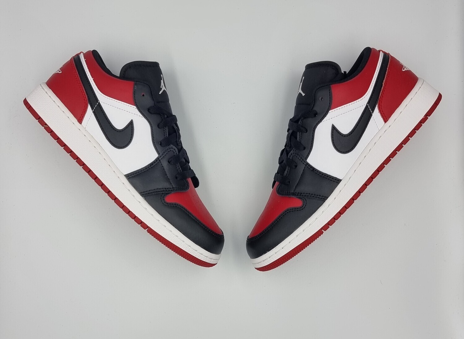 nike jordan 1 low bred toe (GS)
