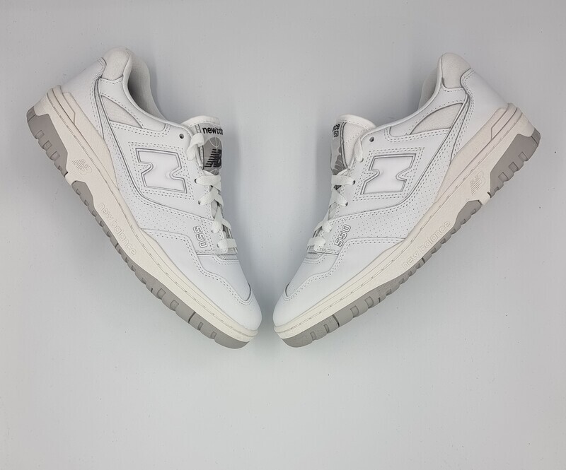new balance 550 white grey