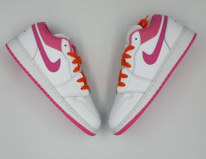 nike jordan 1 low pinksicle orange (gs)