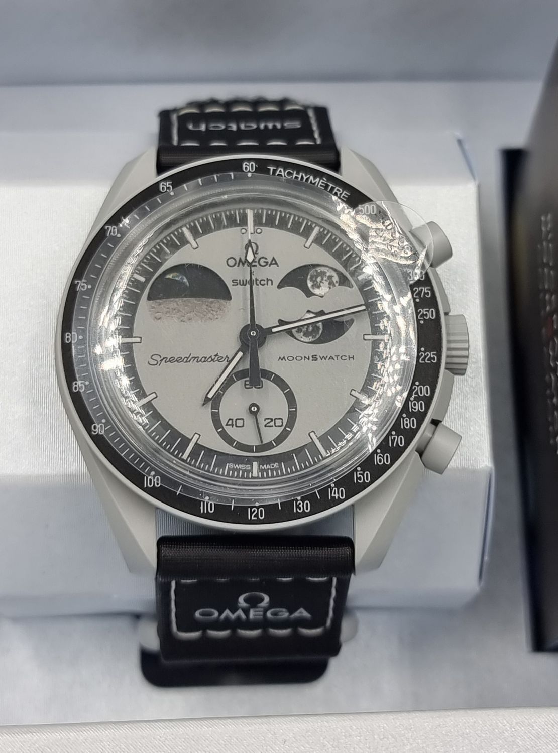 swatch x omega mission to earthphase