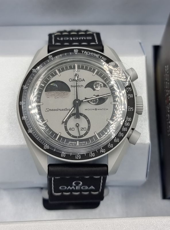 swatch x omega mission to earthphase