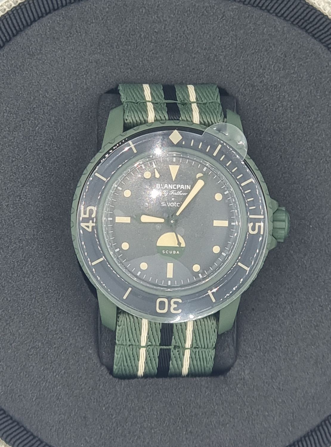 blancpain x swatch green abyss