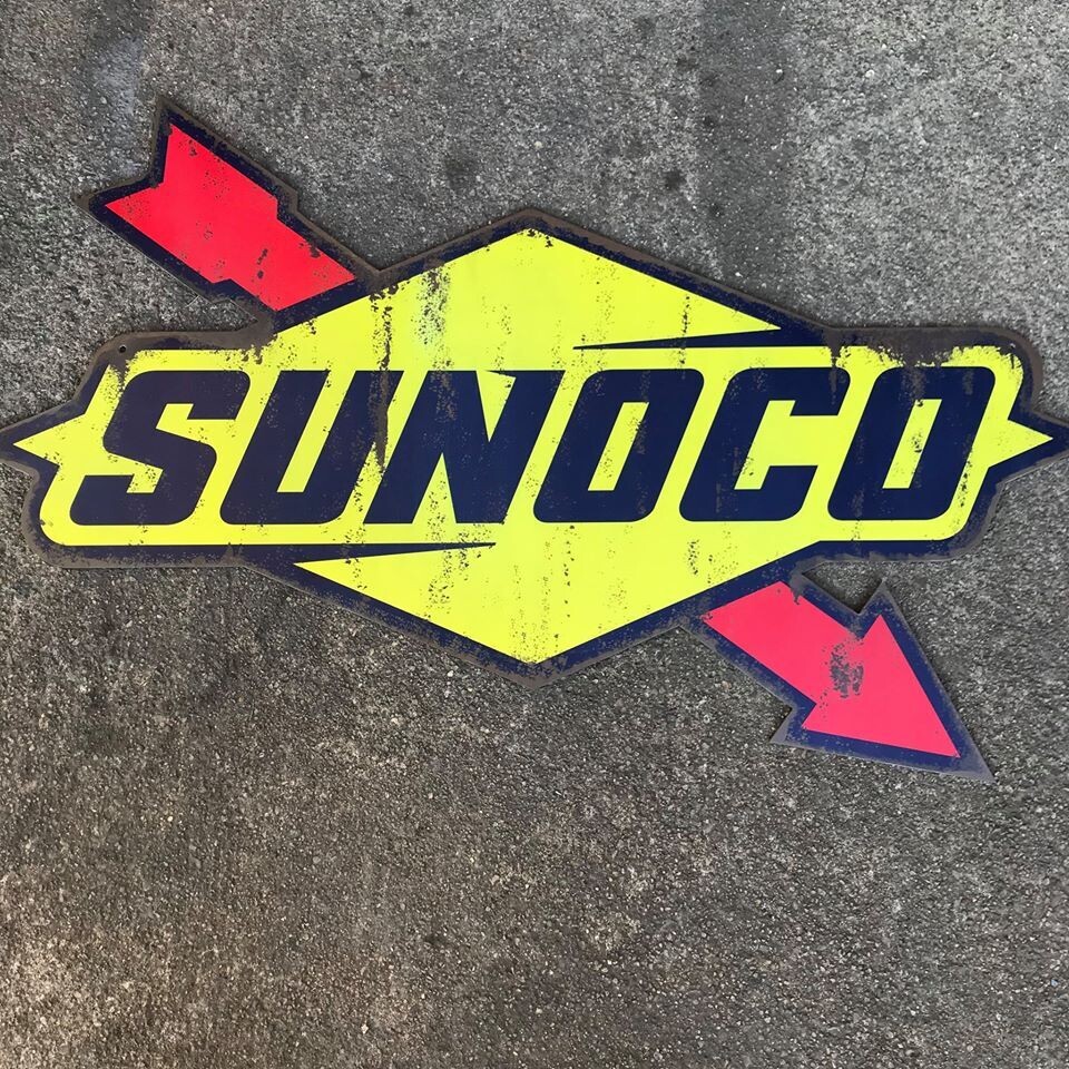 Retro SUNOCO SIGN