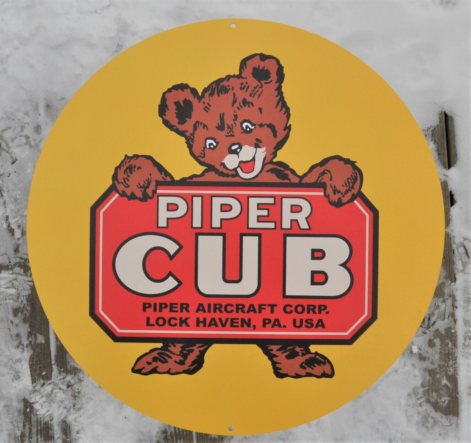 PIPER CUB sign