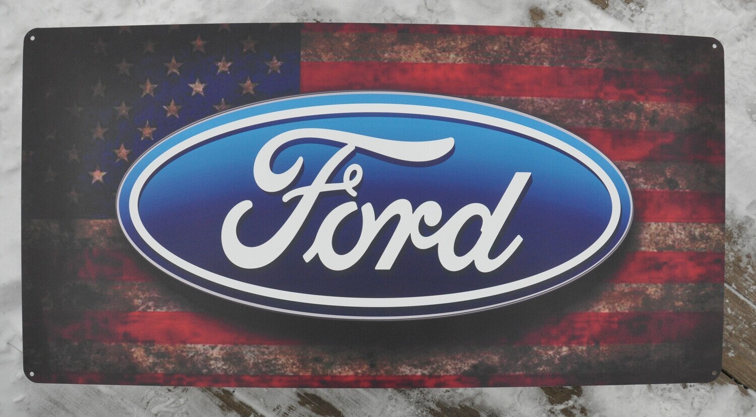 FORD FLAG SIGN