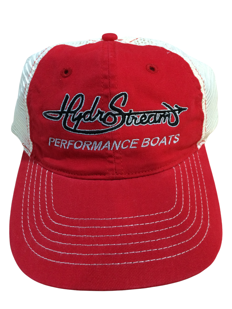 HYDROSTREAM Embroidered, red/white hat