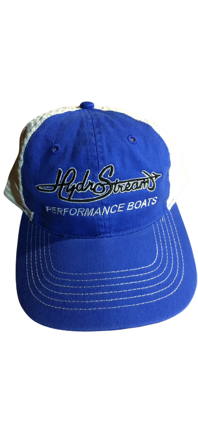 HYDROSTREAM Embroidered,royal/white hat