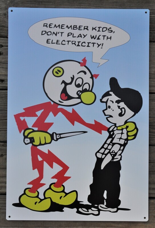 REDDY KILOWATT retro sign