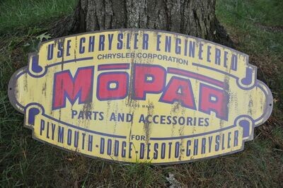 Retro MOPAR sign
