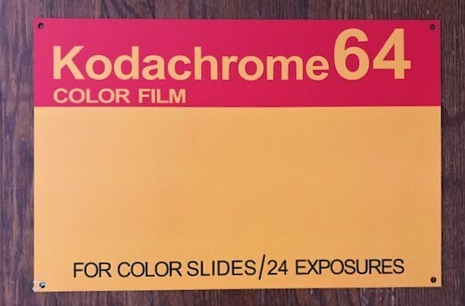 RETRO KODAK SIGN