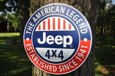 JEEP 4X4 sign