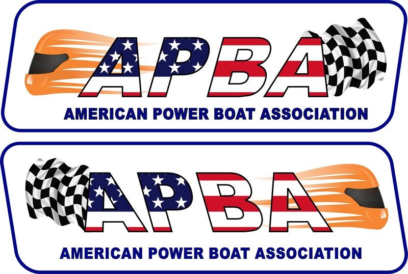 APBA  OUTBOARD RACING DECAL