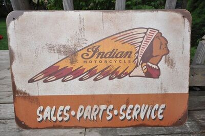 INDIAN MOTOCYCLE SIGN