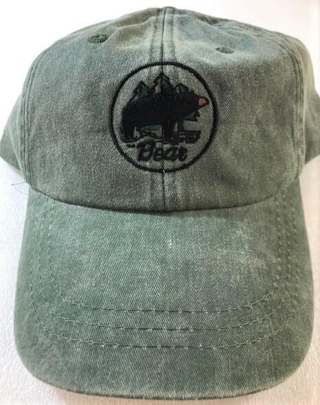 Archery Hat with Bear embroidered logo/Spruce